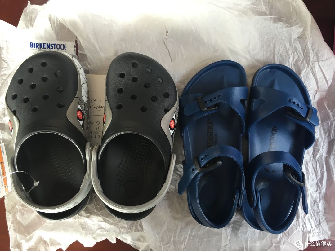 Birkenstock 勃肯 EVA 儿童凉鞋 开箱