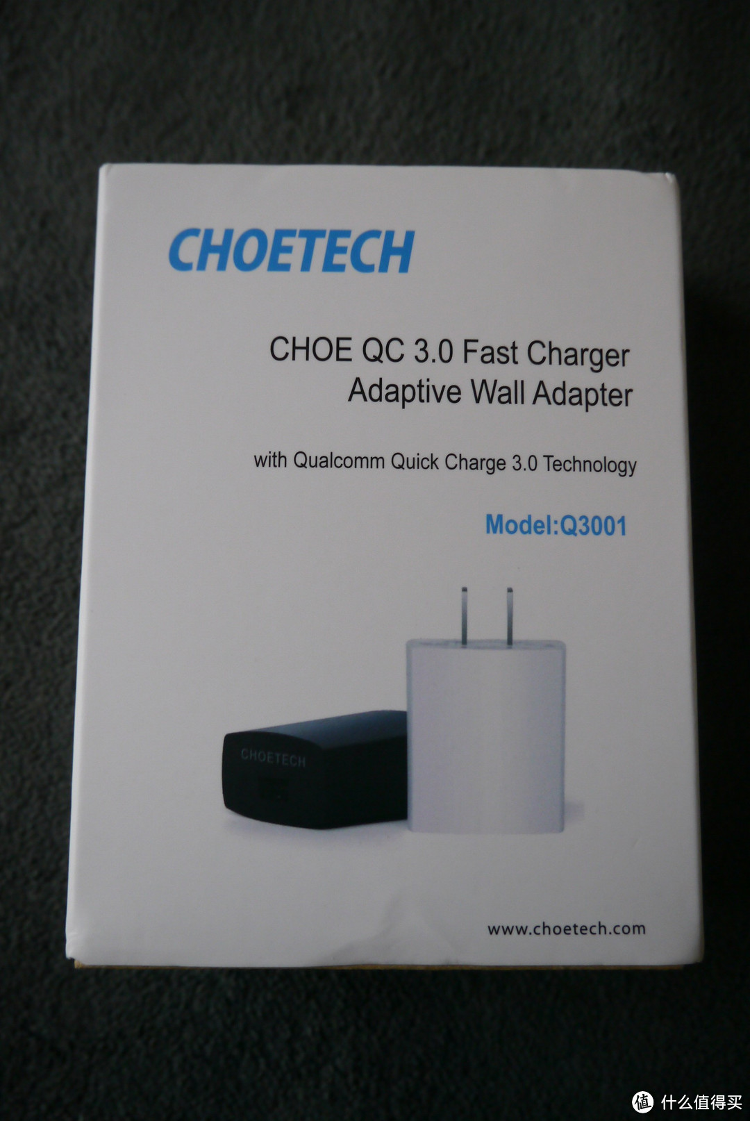 两款充电头简单对比——CHOETECH QC3.0& Anker