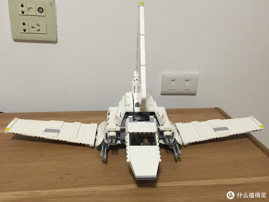 #本站首晒#LEGO 乐高 75094 星球大战系列 小白鹅 帝国穿梭机