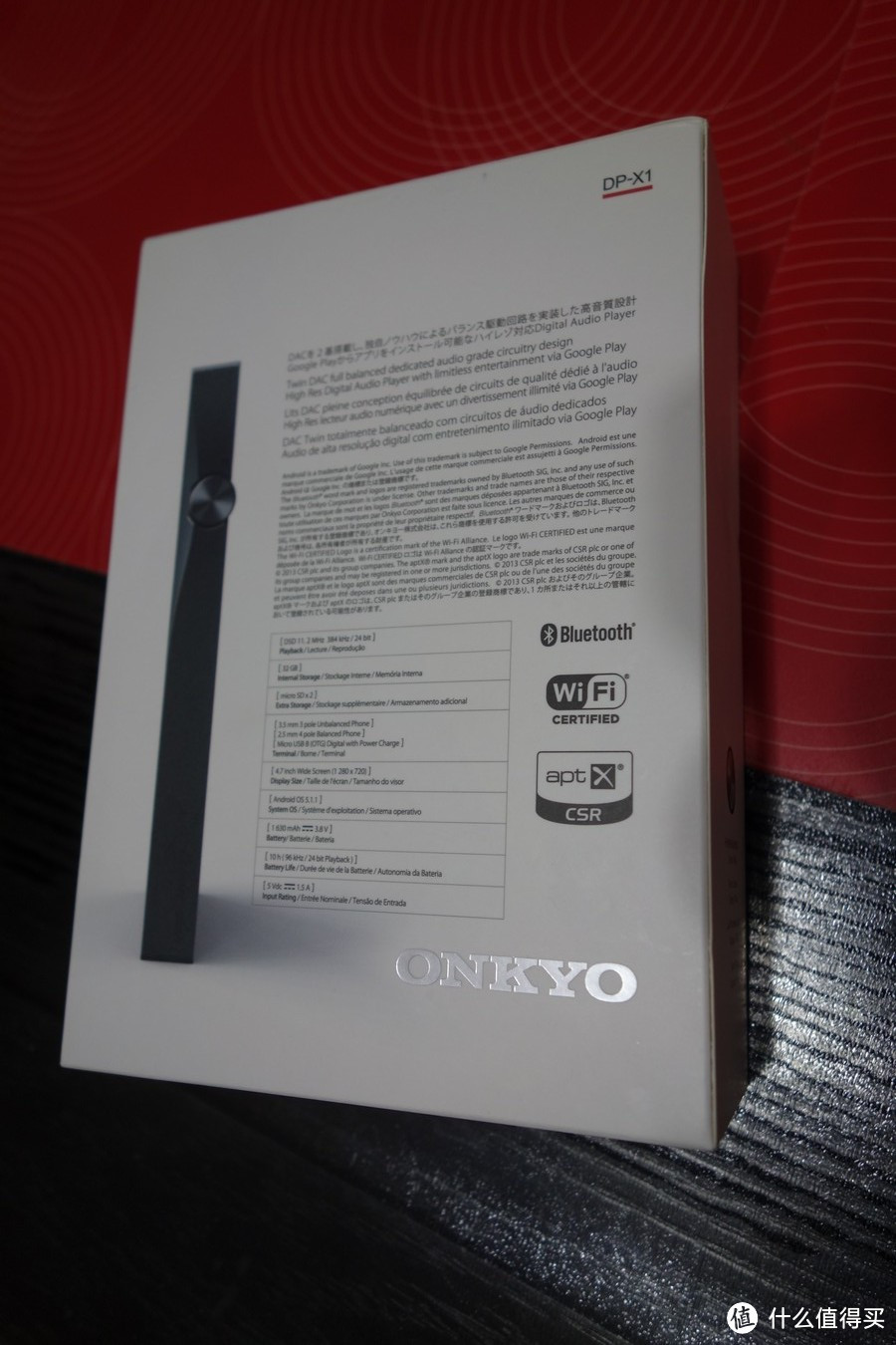 退烧专用——ONKYO 安桥 DP-X1 数字音乐播放器 开箱简评
