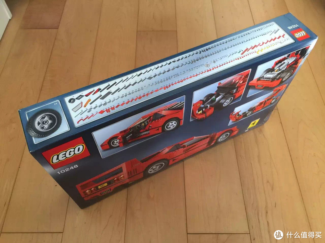 LEGO 乐高 10248 创意系列 法拉利F40 拼装完毕