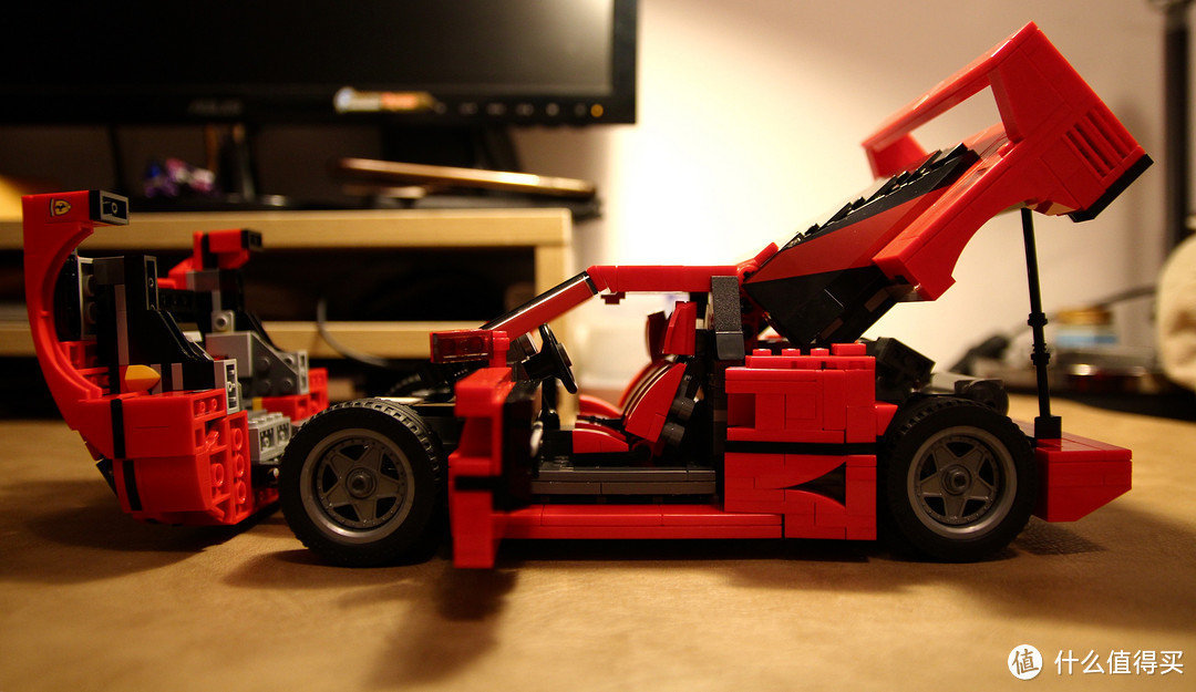 LEGO 乐高 10248 创意系列 法拉利F40 拼装完毕