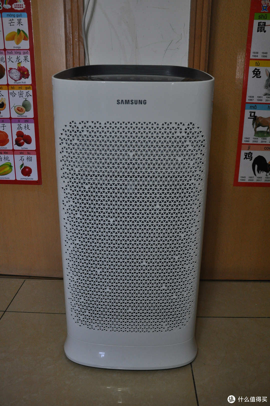 SAMSUNG 三星 KJ393G-K5050WD空气净化器 开箱及风力测试