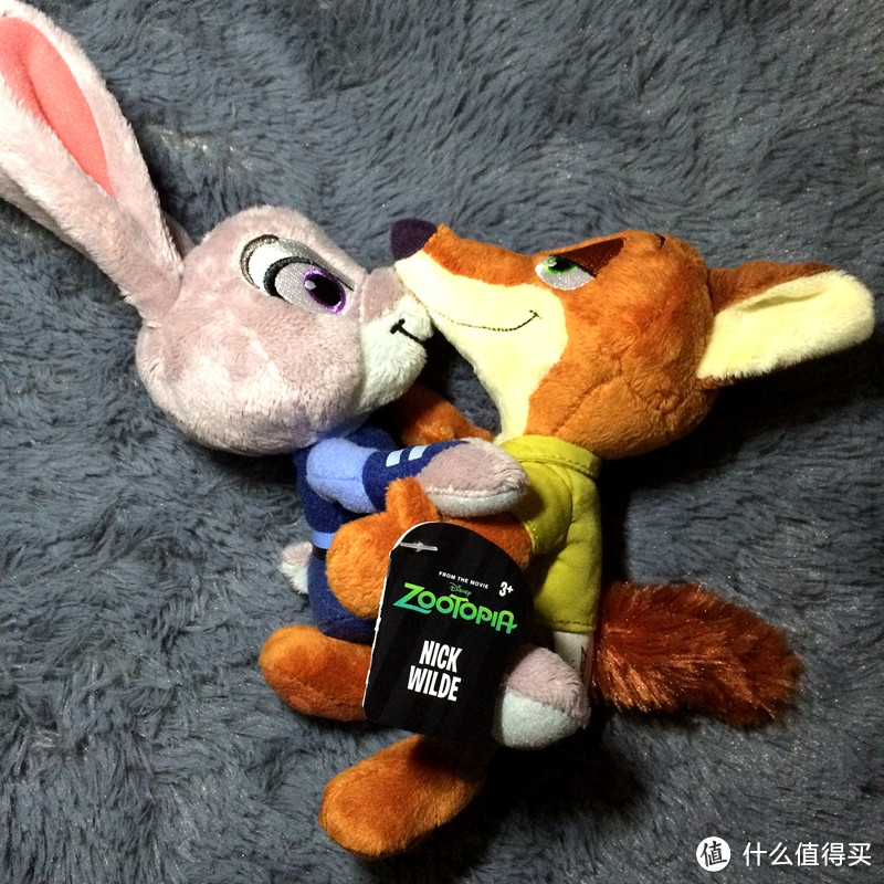 #本站首晒# 美亚直邮 疯狂动物城 Nick & Judy Small Plush 玩偶