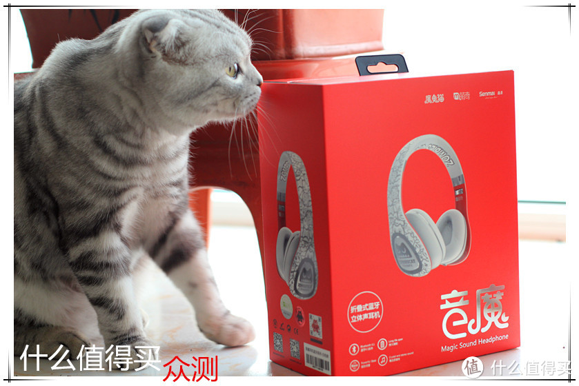眼镜猫的耳包式耳机——萌奇x森麦 魔鬼猫音魔系列 蓝牙耳机评测