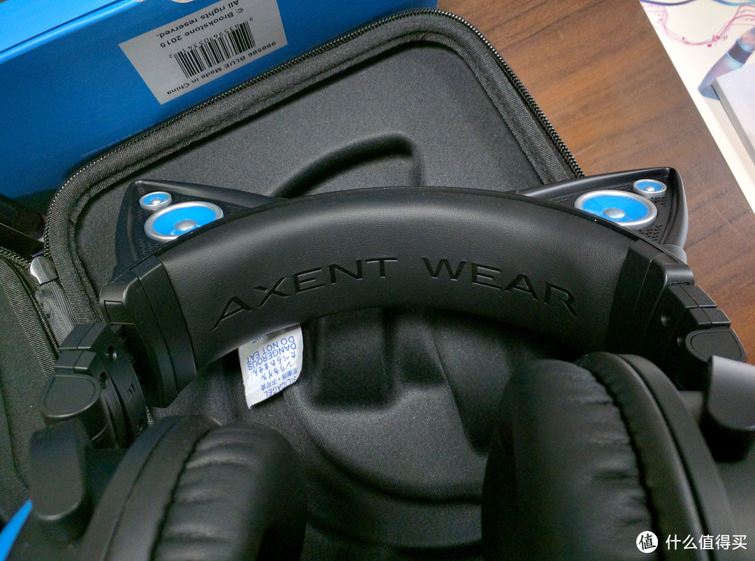 漫长的众筹之旅：Axent Wear 猫耳耳机 红蓝绿紫 4色开箱