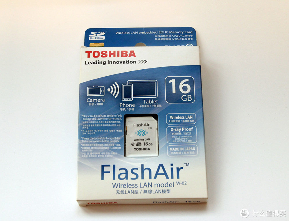 让老设备焕发青春:TOSHIBA 东芝 flashair SDHC 存储卡 简单评测