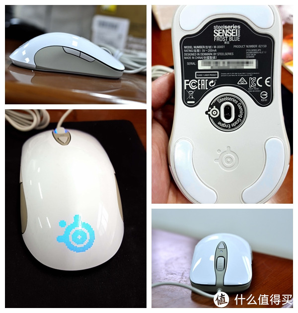 来自北美的一条霜冻之狼（蓝）——SteelSeries 赛睿 Sensei鼠标开箱测评