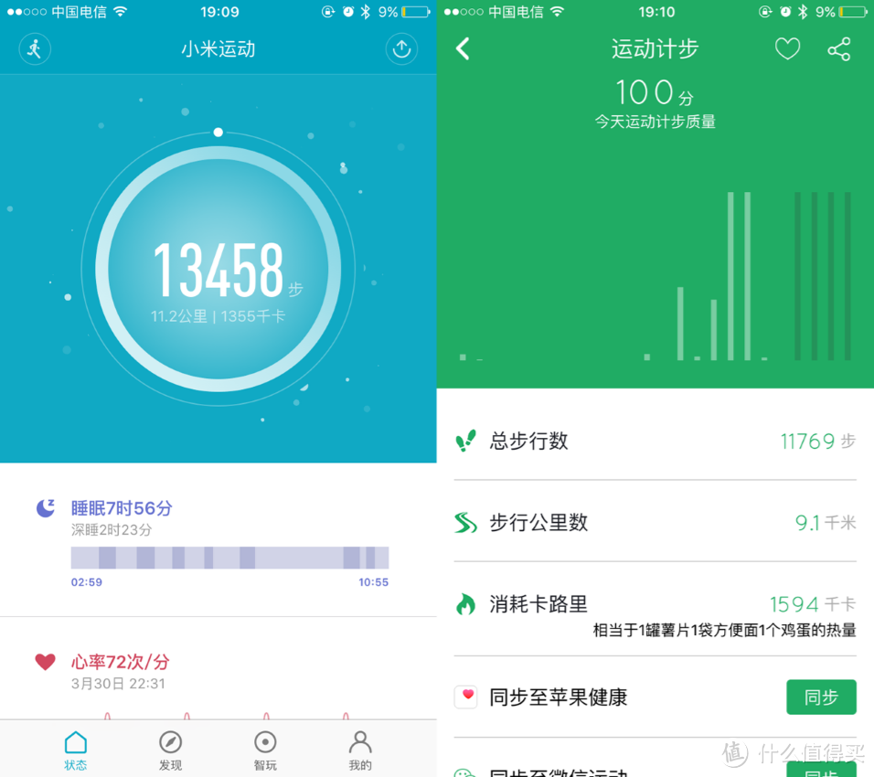 国产心率哪家强？——小米手环光感版与37°手环使用对比