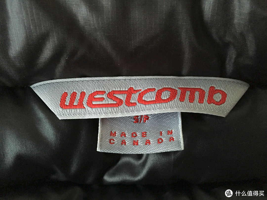 加拿大 Westcomb Chilko 900蓬 羽绒服 晒单