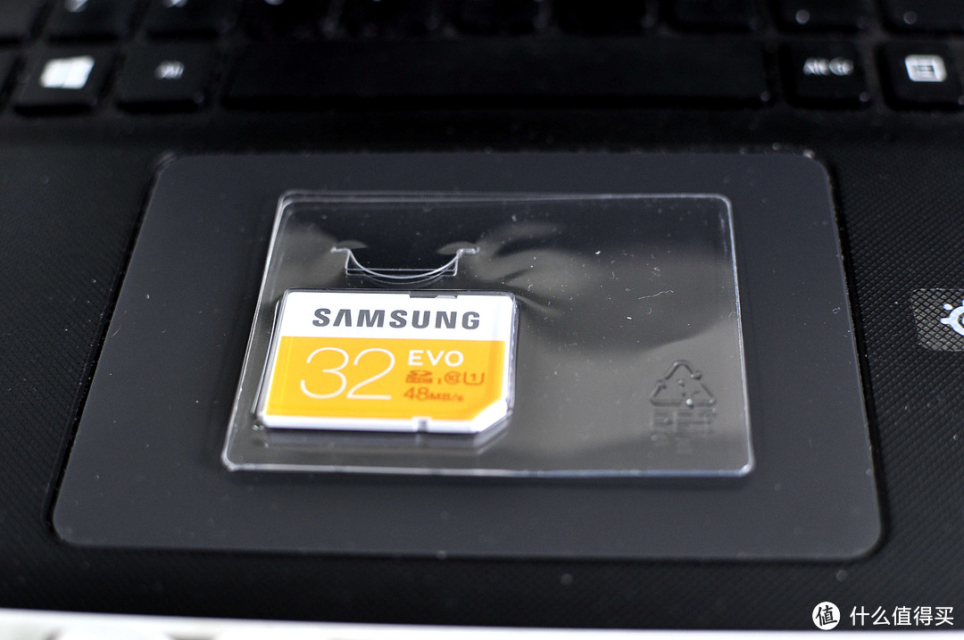 #本站首晒# “白色猛禽”：SAMSUNG 三星 EVO 32G SD卡开箱测评