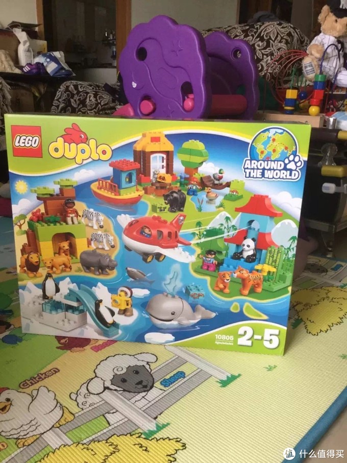 闺女和宝爸的成长玩具:LEGO 乐高 Duplo 得宝10803 北极动物