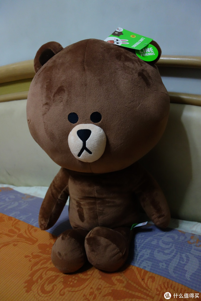 脑残的首尔之行带回来的line friends 布朗熊