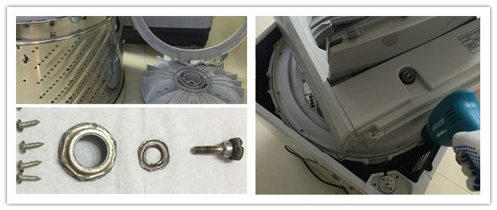 松下xqb75-q741u 波轮洗衣机 深度拆洗