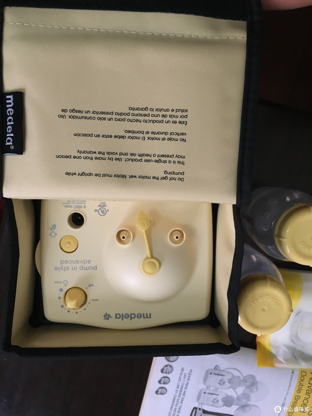 美亚 medela 美德乐 双头吸奶器到手