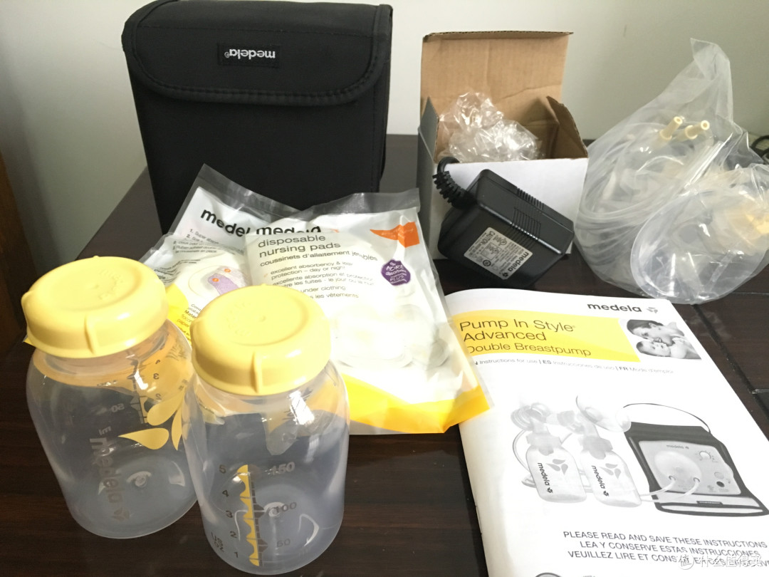 美亚 medela 美德乐 双头吸奶器到手