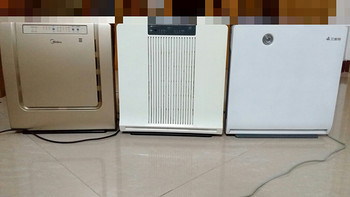 滴血认亲！Midea 美的 ny2 & SANYO 三洋hp14 & AIRMATE 艾美特ac27 空气净化器简单对比