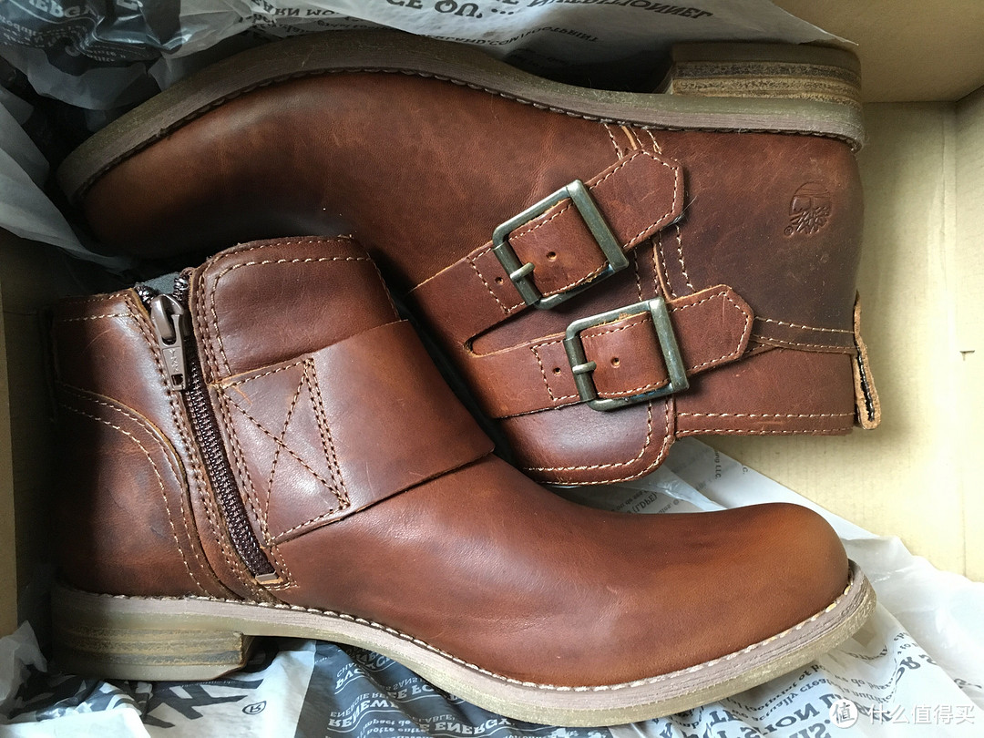 Timberland 添柏岚 Savin Hill Double Buckle 女式踝靴