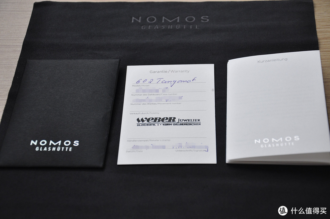 我的心头好，不是自己的： NOMOS 602 机械男表