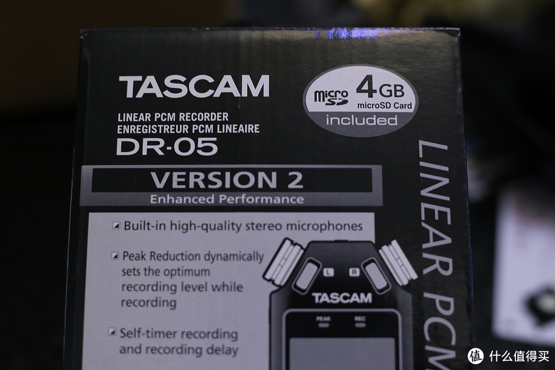 TASCAM DR-05 专业录音笔开箱及重要功能使用心得