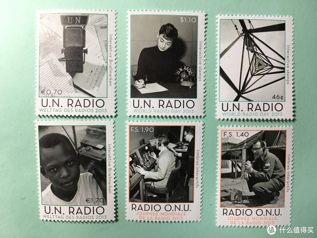 #本站首晒# 联合国电台成立67周年邮票晒照 & 联合国邮票网站购买简述