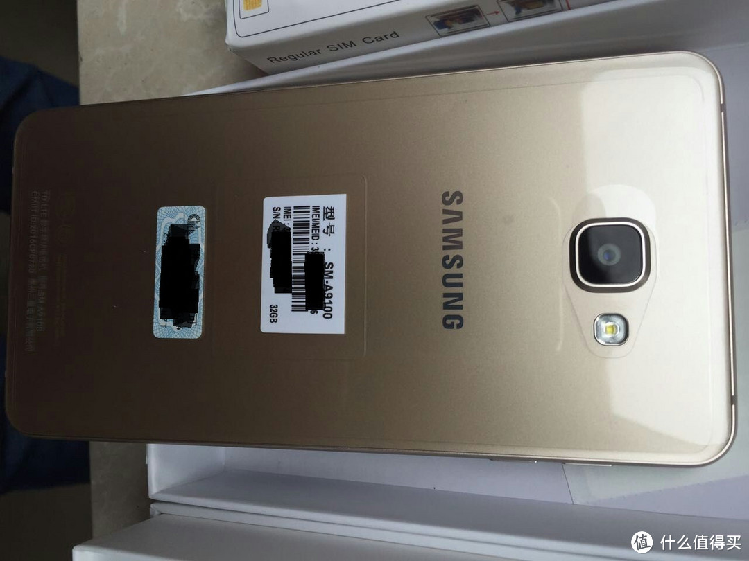 SAMSUNG 三星 A9100 智能手机 开箱，心急吃了热豆腐