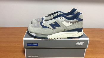 new balance M998CSEF 运动鞋 新配色 开箱上脚