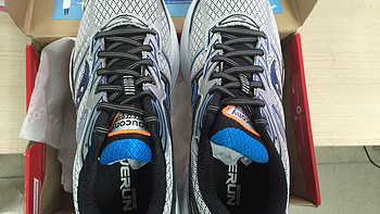 Saucony 索康尼 guide 9 man 跑鞋 开箱