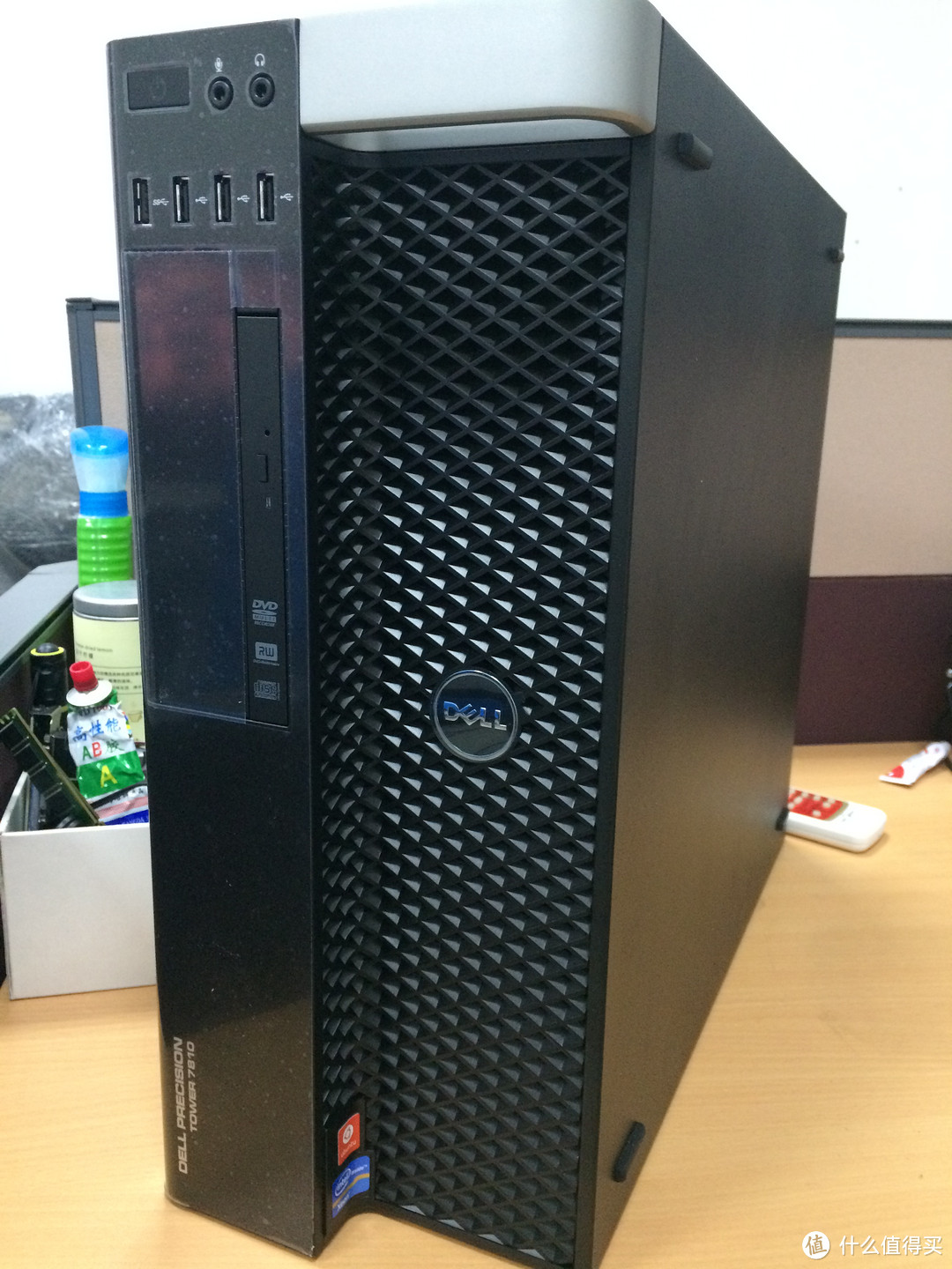 DELL 戴尔 Precision T7810 双路E5 64G内存 工作站 开箱