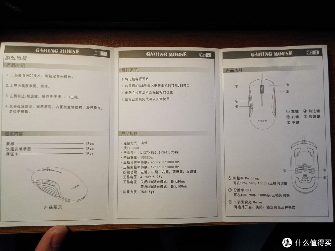 I-ROCKS IM6游戏鼠 ——定位入门