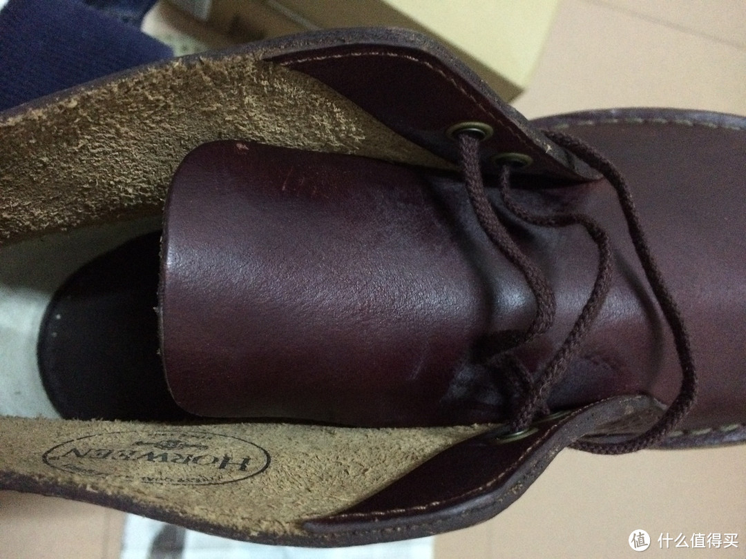 忘不了的那一抹红——Clarks originals X Horween 沙漠靴 简单开箱