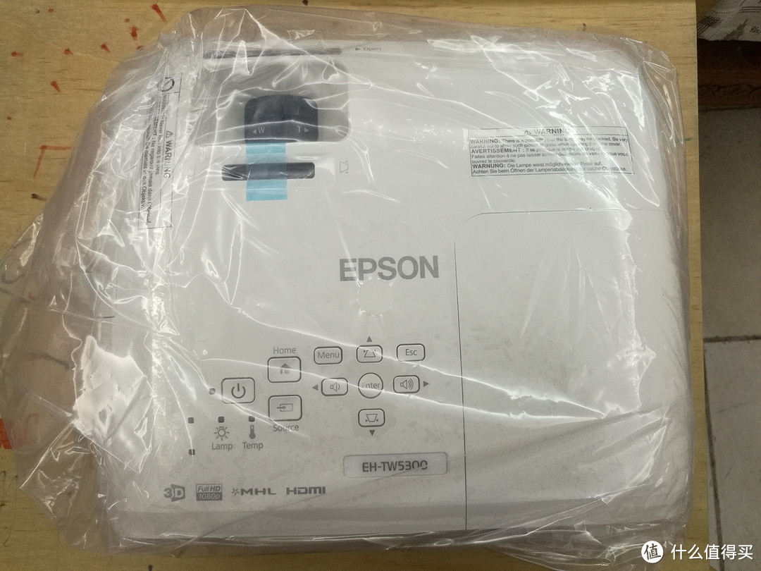 EPSON 爱普生 tw5200 的升级款 tw5300 投影仪 体验，内有福利！