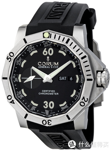 #本站首晒#  CORUM 昆仑 ADMIRAL’S CUP SEAFENDER 海军上将杯 自动机械腕表