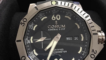 #本站首晒#  CORUM 昆仑 ADMIRAL’S CUP SEAFENDER 海军上将杯 自动机械腕表