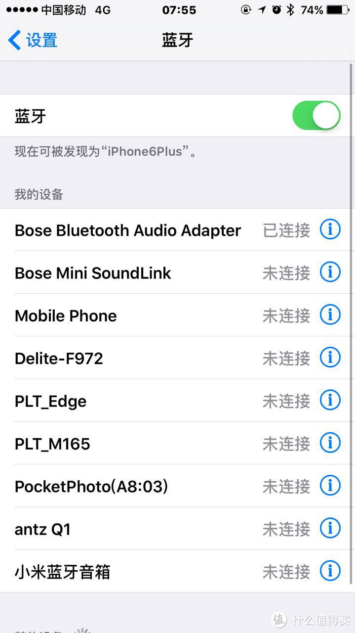 #本站首晒# BOSE Bluetooth 蓝牙音频配适器