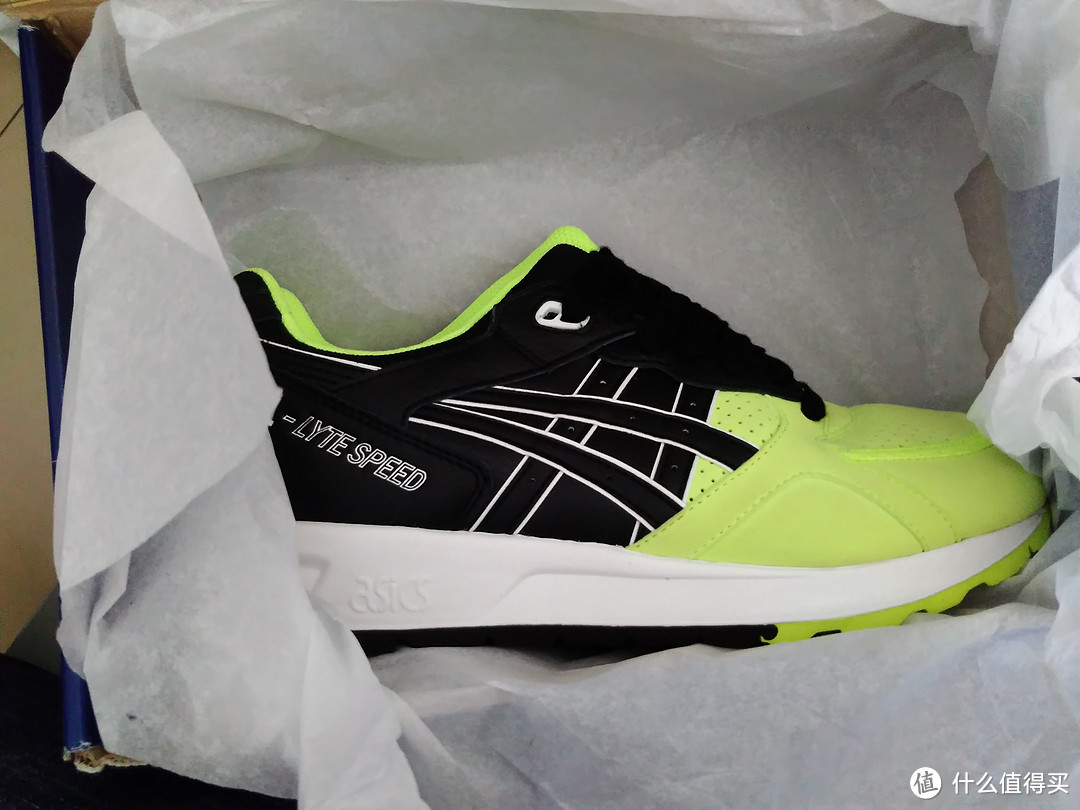 EBAY卖家 asics america 购入 ASICS 亚瑟士 GEL-Lyte III GS 童鞋女穿 开箱晒单