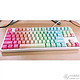 IKBC C-87茶轴机械键盘配彩虹键帽开箱及简单使用感想