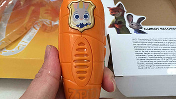 Disney 迪士尼 Zootopia 胡萝卜录音笔 开箱简单晒物