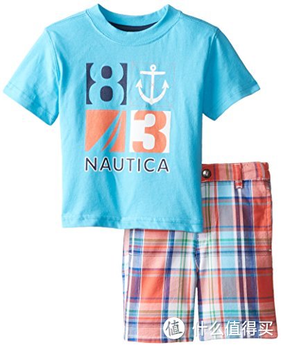 物美价廉打造小帅哥：Nautica 诺帝卡 男童 春秋三件套 & 夏装两件套