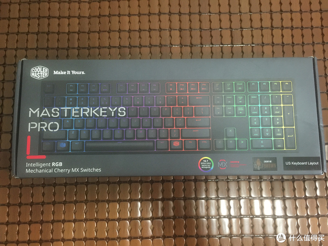 COOLERMASTER 酷冷至尊 MasterKeys Pro L RGB 机械键盘 开箱