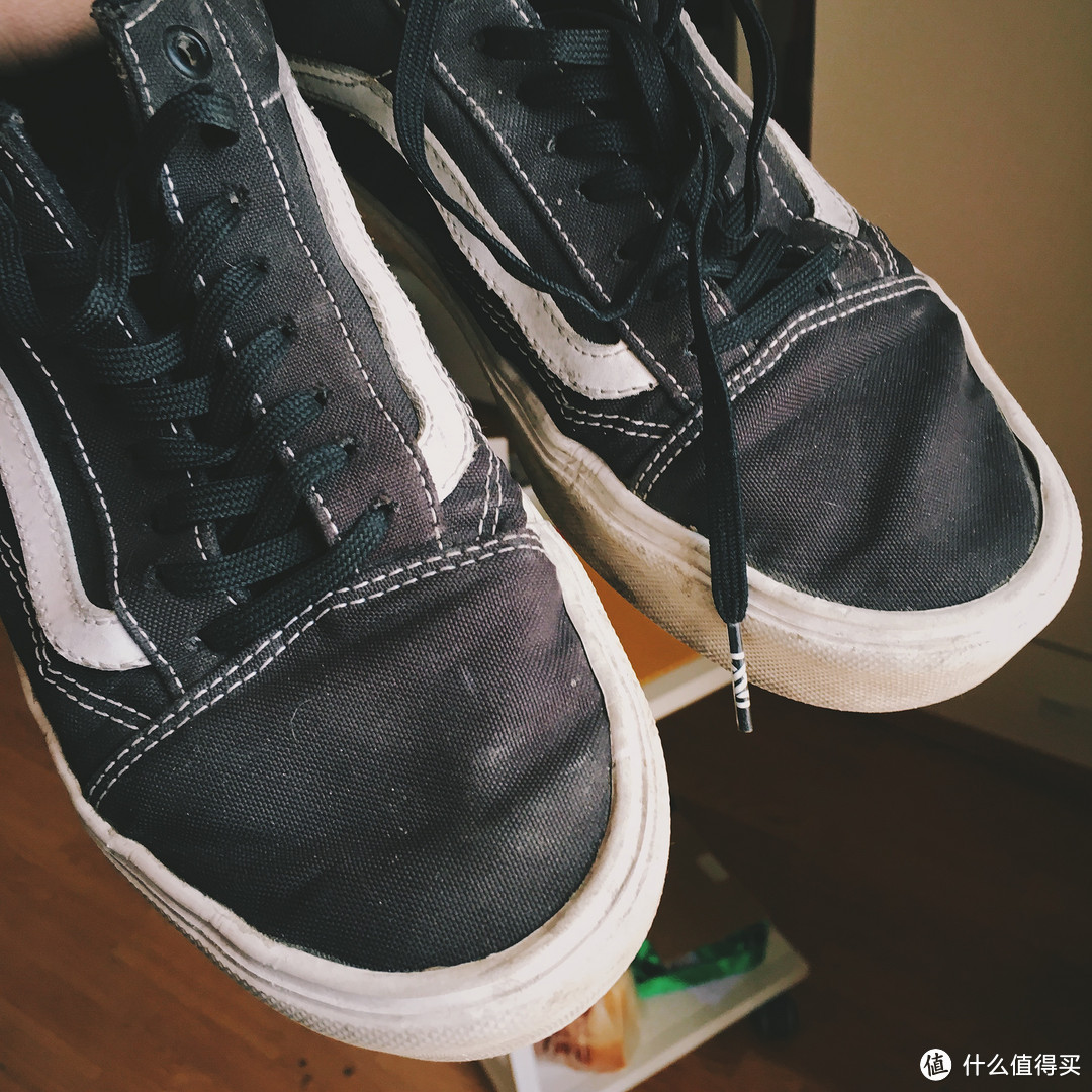 #本站首晒# 允许一部分人在夏天先花哨起来：Vans SK8-Hi GuateWeave Black/Multi 帆布鞋 开箱