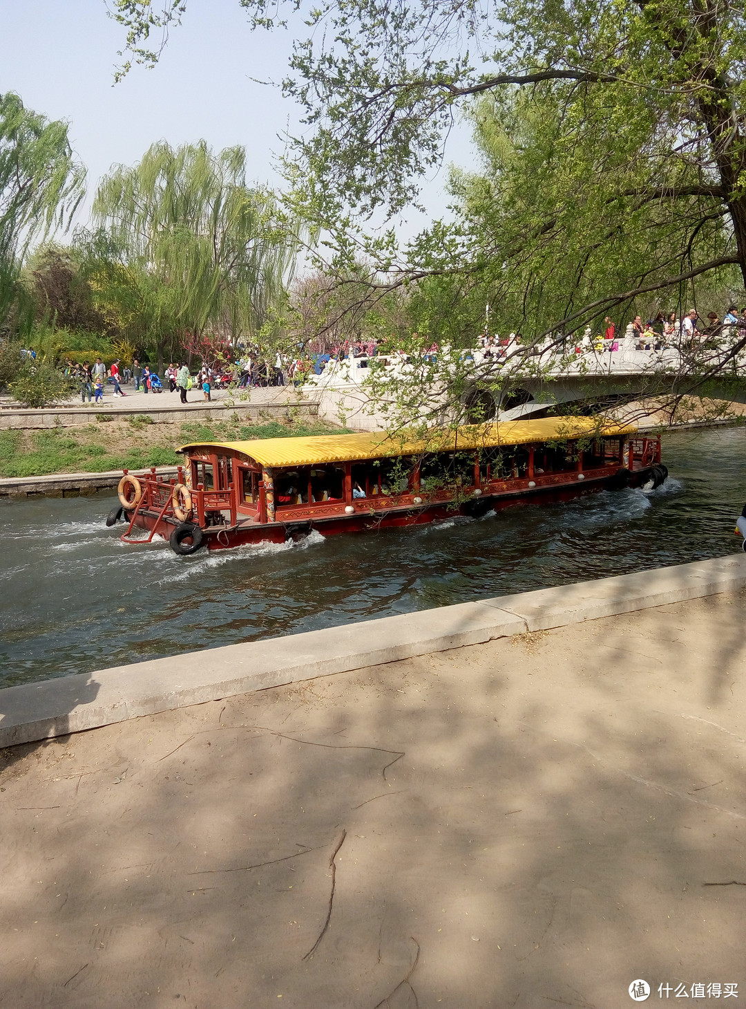 北京动物园游船图片