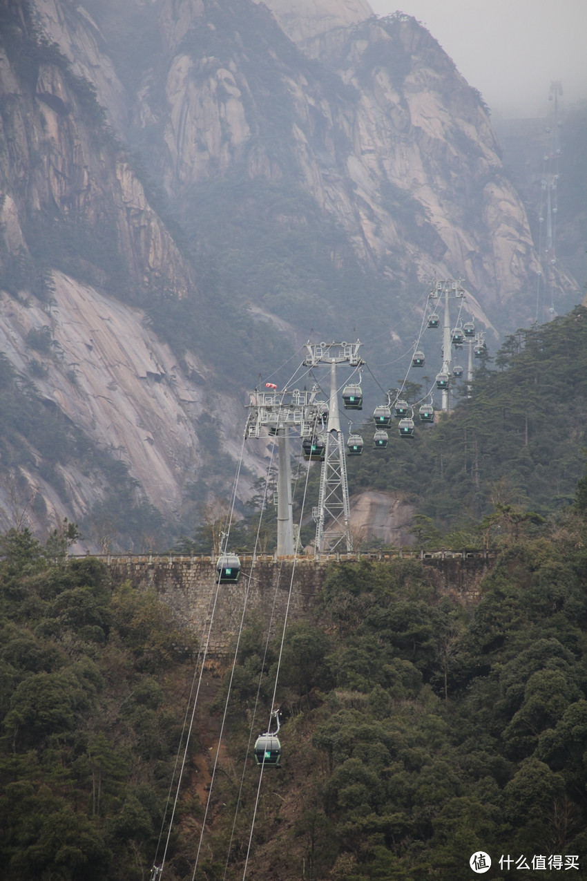 风雨中的黄山风景（留有遗憾，期待下次旅行）