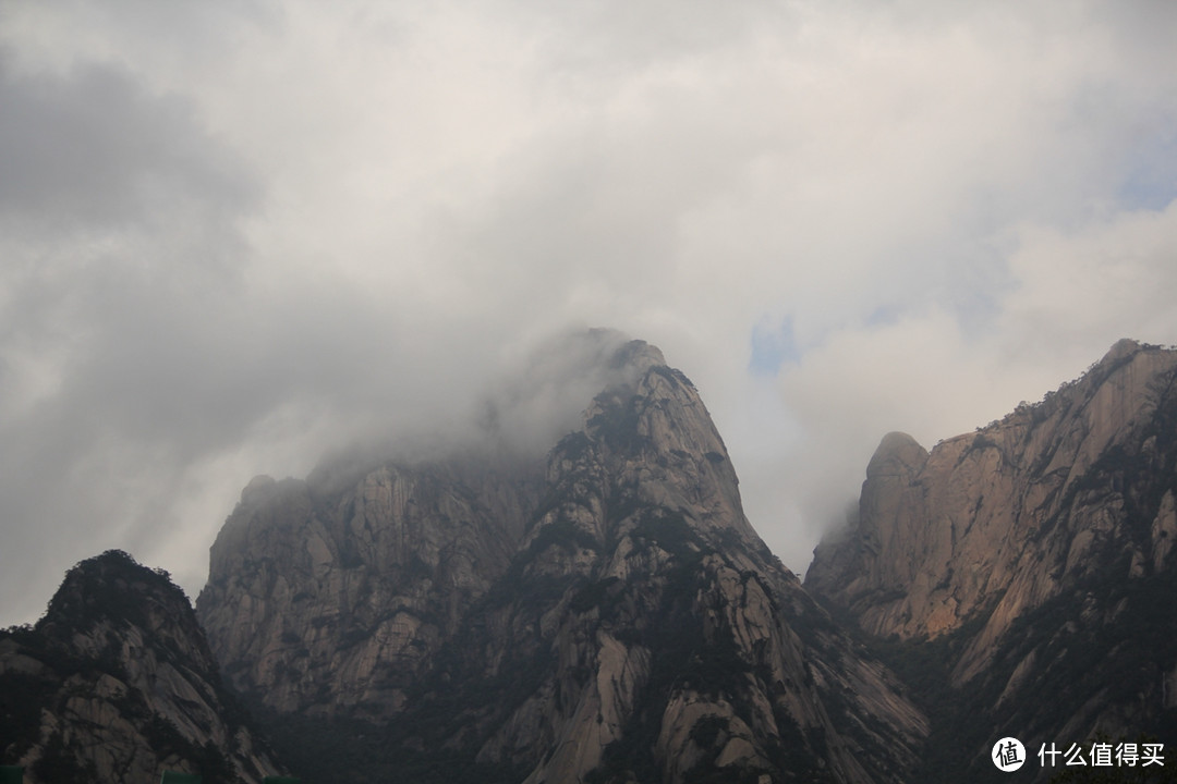 风雨中的黄山风景（留有遗憾，期待下次旅行）