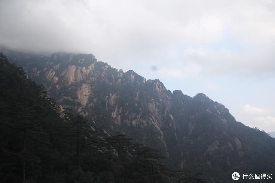 风雨中的黄山风景（留有遗憾，期待下次旅行）