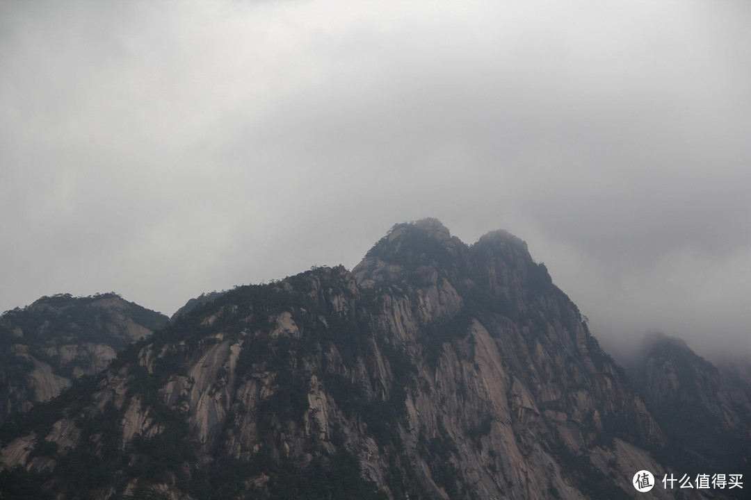 风雨中的黄山风景（留有遗憾，期待下次旅行）