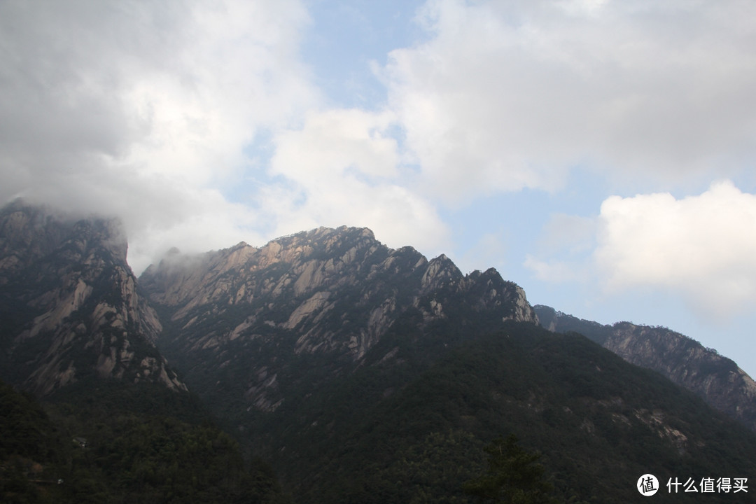 风雨中的黄山风景（留有遗憾，期待下次旅行）