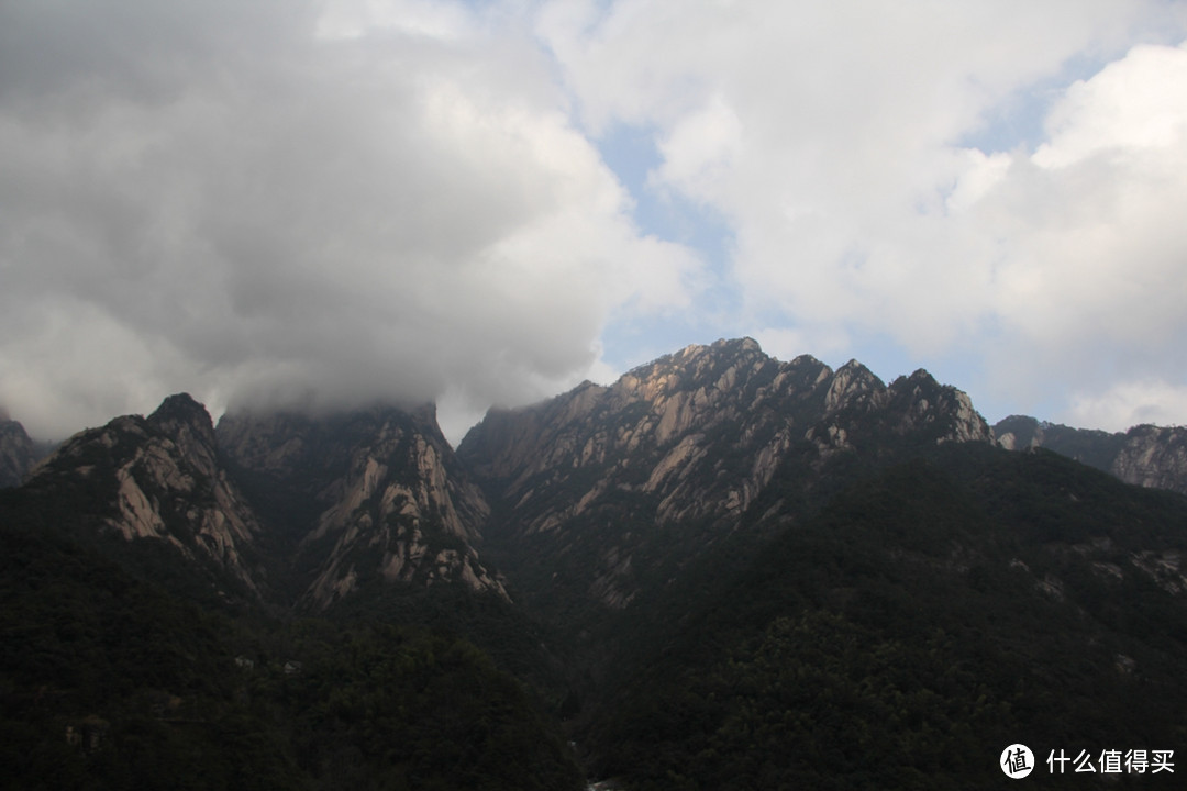 风雨中的黄山风景（留有遗憾，期待下次旅行）