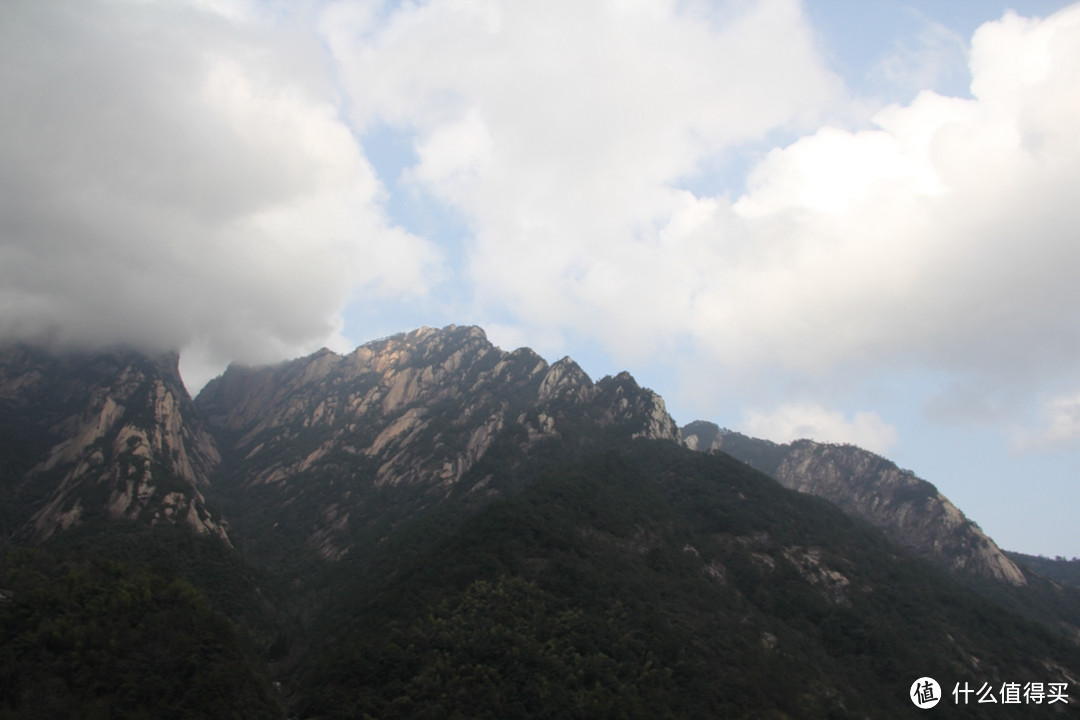 风雨中的黄山风景（留有遗憾，期待下次旅行）