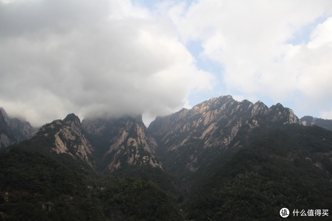 风雨中的黄山风景（留有遗憾，期待下次旅行）